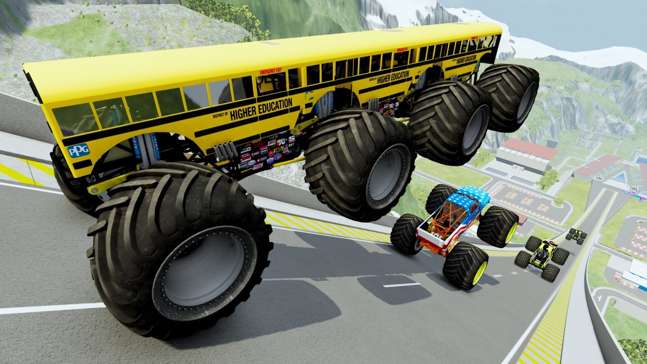 100 MPH Crash Test – BeamNG.drive Realism Test #073😱😱😱