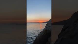 Breathtaking view of the sunrise / Gibraltar Strait