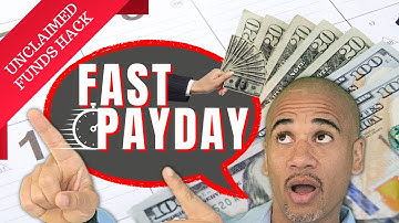 Unclaimed Funds Hack - The Fast Payday
