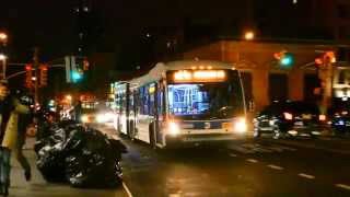 MTA New York City Bus 2012 Nova Bus LFS Artic 5898 On The M14A @ Avenue A & Houston Street