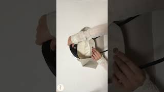 合皮x布で作る３つ仕切りのトートバッグ| 3-Compartment Tote Bag| Faux Leather &amp; Fabric