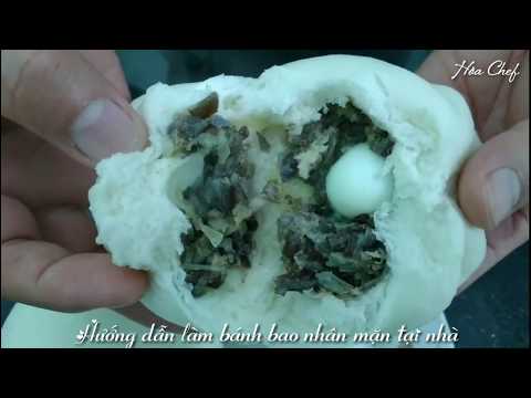Video Cách làm bánh Bao nhân mặn tại nhà SIÊU ĐƠN GIẢN - Hòa... - YouTube
