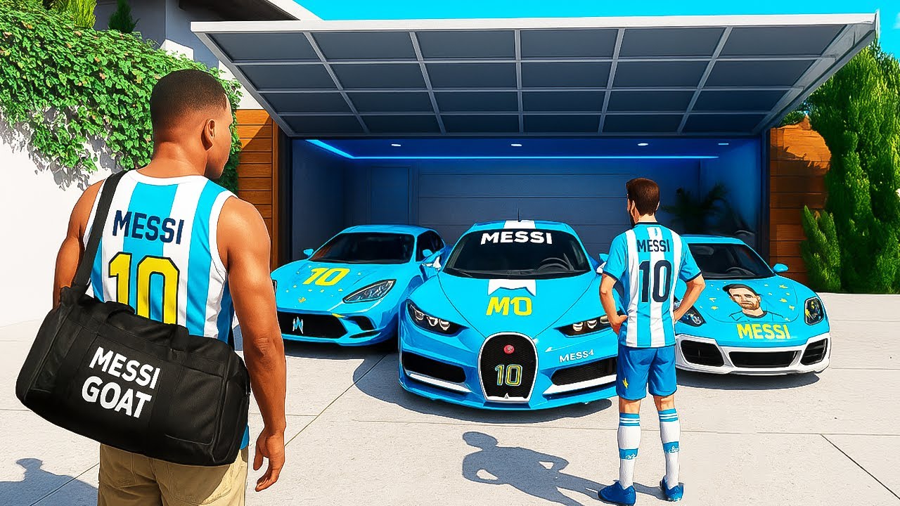 Messi'nin Çalınan Arabalarını Geri Aldım! ⚽ GTA 5