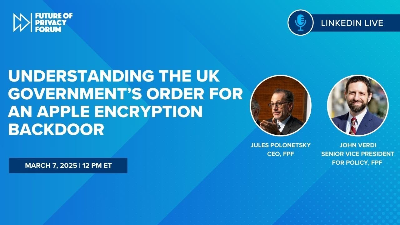 Understanding The UK Government’s Order for an Apple Encryption ...