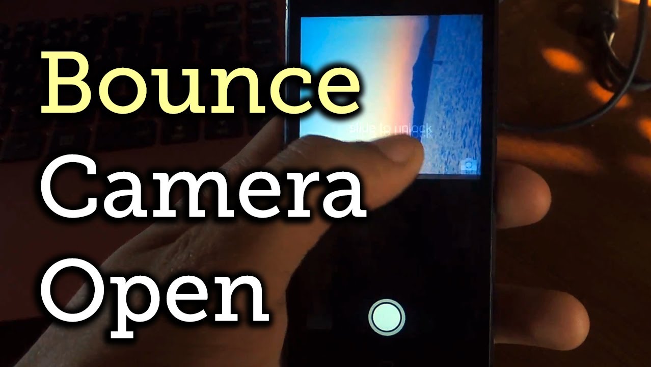 Bounce the Camera Open on the Lock Screen in iOS 7 - iPhone [How-To ...