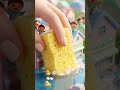 Tiny City Was Flooded… Then THIS Sponge Saved Them 🧽😳 #viral#cute #help #animation