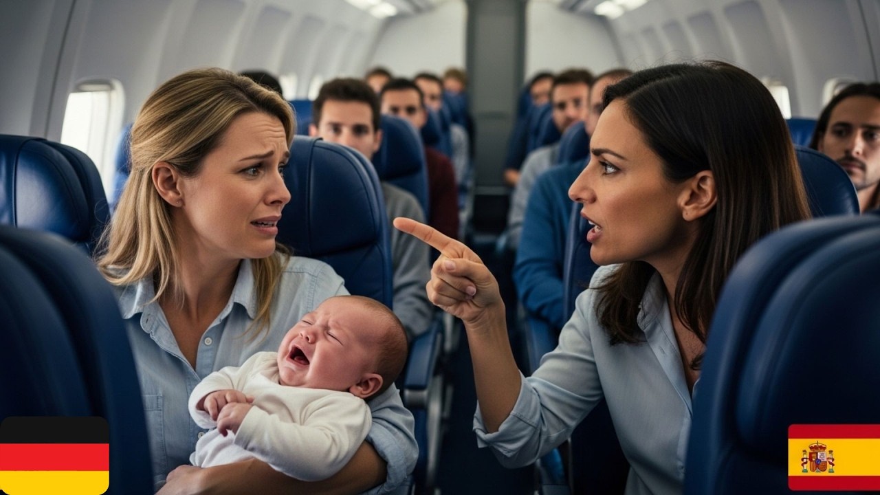 Madre alemana queda en shock por la calidez de una abuela española con su bebé en Madrid