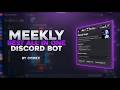 All In One Discord Bot (Components V2) | Free Source Code &amp; Easy Setup + Free Hosting