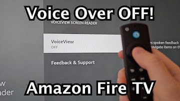How to Turn Off Voice Guide on Amazon Fire TV Devices!