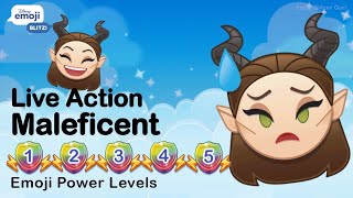 Live Action MALEFICENT (Power Level 1 to 5) - Disney Emoji Blitz