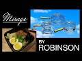 Robinson knife co glass cookware unboxing  first use  heat resistant glass  vintage cookware