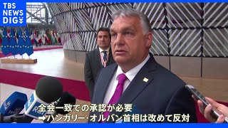 EU首脳会議　焦点はロシア産石油輸入禁止　ハンガリーは改めて反対姿勢｜TBS NEWS DIG