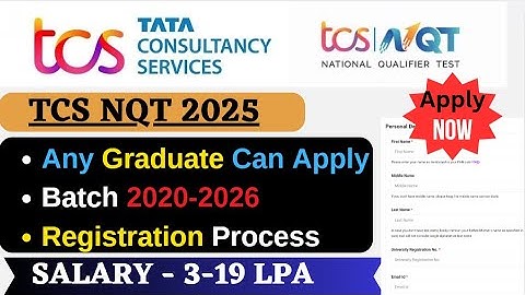 TCS NQT 2025 Explained 🔥 | Eligibility, Exam Pattern & How to Apply Step-by-Step