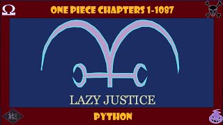 One Piece Chapters Details 1-1087 (WebScraping!)
