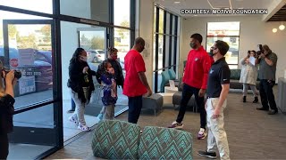 Marcus Mariota's Motiv8 Foundation provides Las Vegas family with smiles and a gift of a lifetime