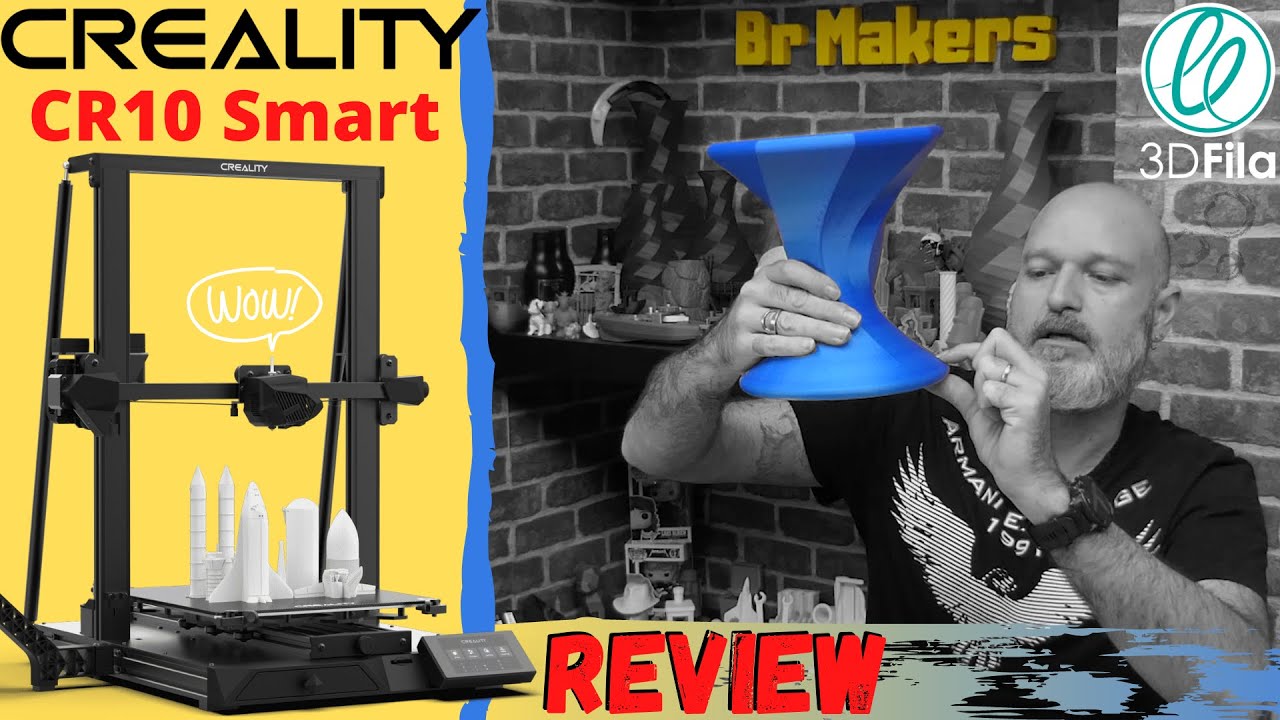 REVIEW - CREALITY CR10 Smart | Melhor Impressora 3D de 2021 ? | Talvez ...