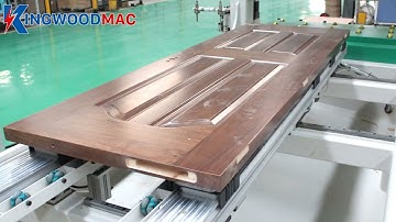 Máy cnc khoan ổ khóa bản lề cửa KWPS 1124 #kingwoodmac