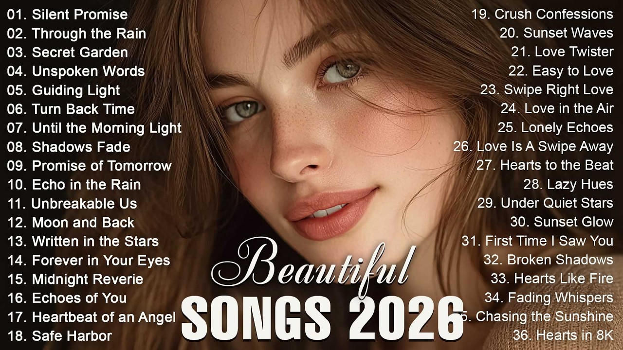 New Romantic Love Song 2026 | Easy Listening & Emotional Ballads | Relaxing Songs