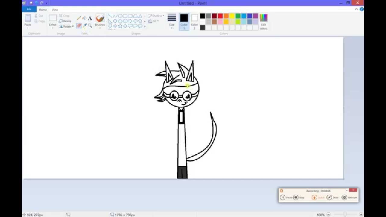 How to draw: Octoling/Cat - YouTube
