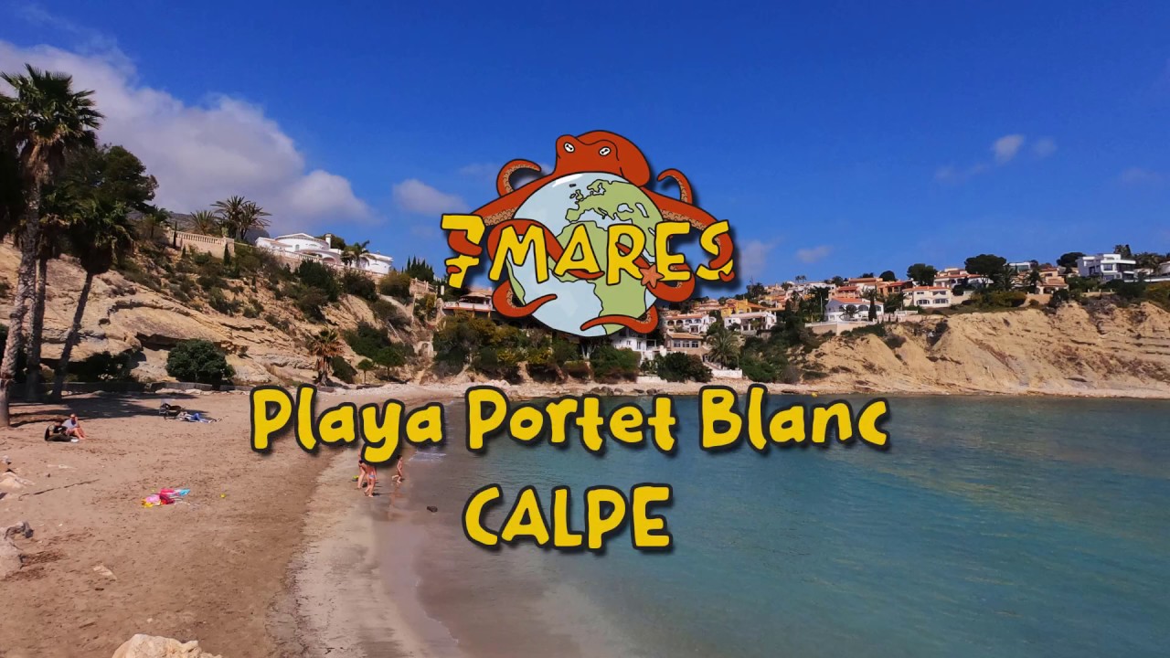 Playa PORTET BLANC ★ CALPE ★ Alicante 🌊 7 Mar.es