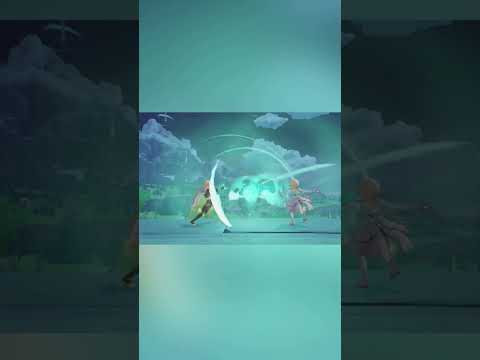 Неожиданный конец 🤣 бычар все испортил 🐂 #genshin #genshinimpact #геншин #эола