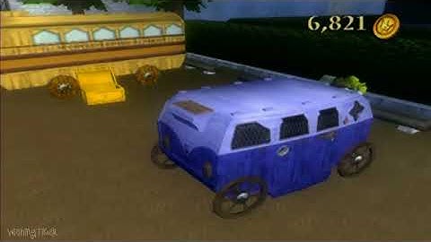 Shrek The Third Walkthrough Part 4 (PS2, PSP, Wii, PC) Academy Grounds