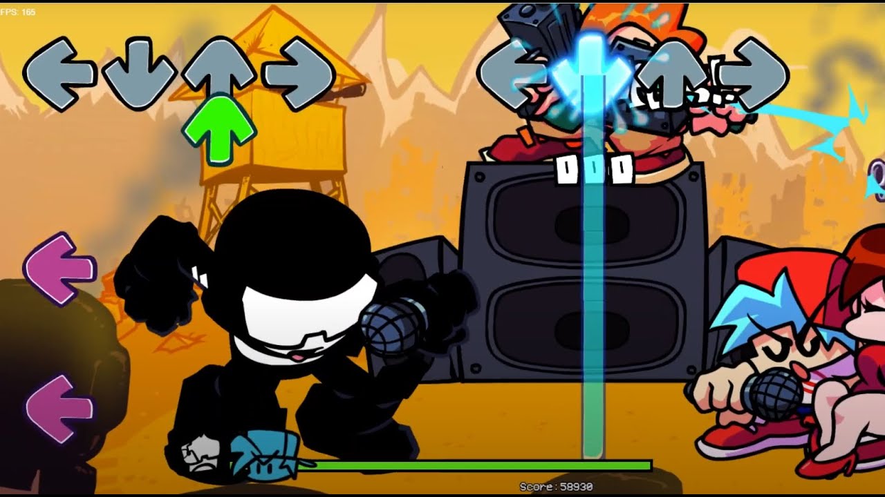 FNF Week 11 Gameplay | Ugh, Guns, Stress | LINK IN DESCRIPTION