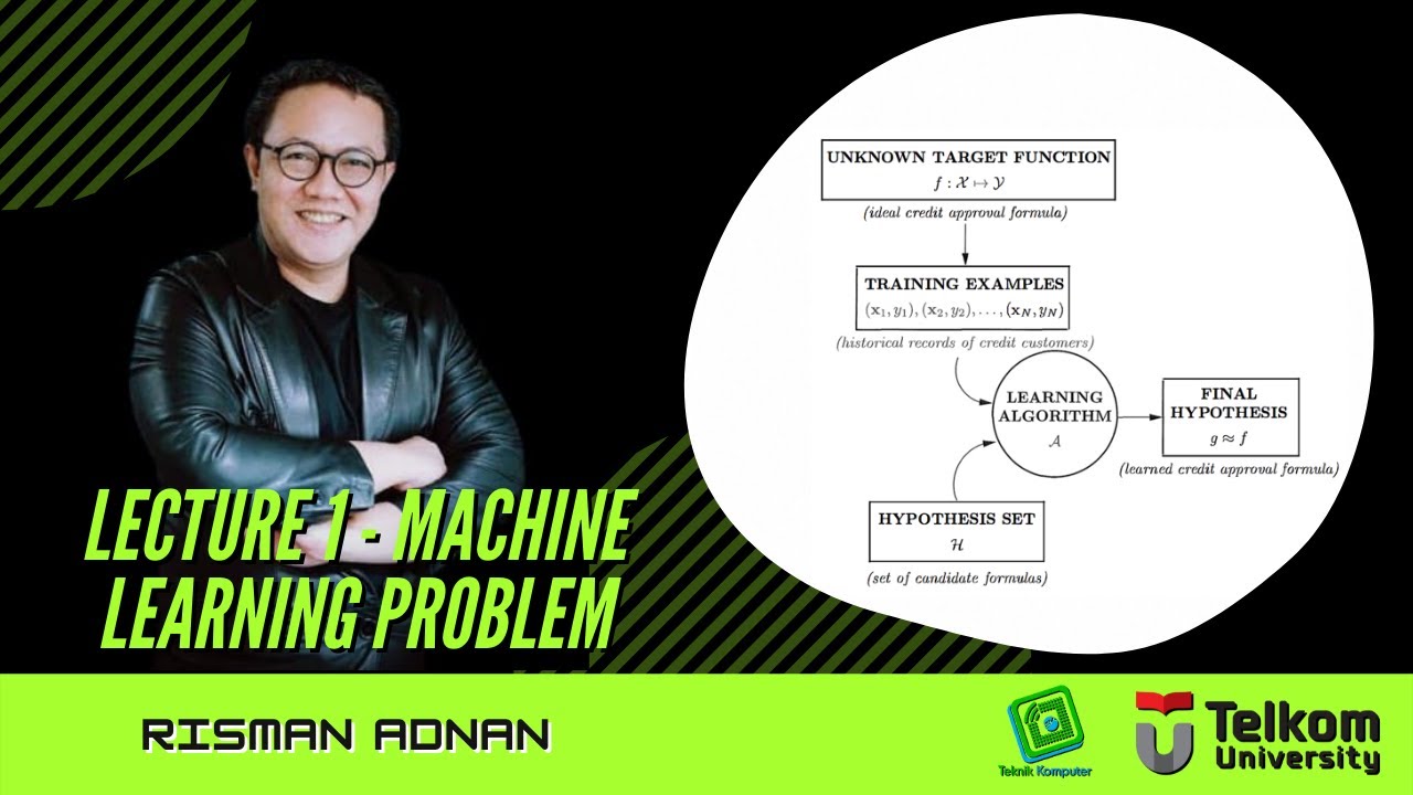 Lecture 1 ML-Machine Learning Problem by Risman Adnan, Ph.D - YouTube