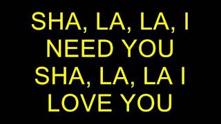 Miniatura de "Die Flippers, Sha, la, la I Need you Karaoke"