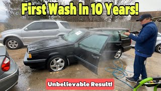 Power Washing The Volvo “Turdo!”