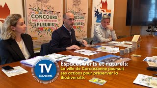 La ville de Carcassonne oeuvre pour la biodiversité :