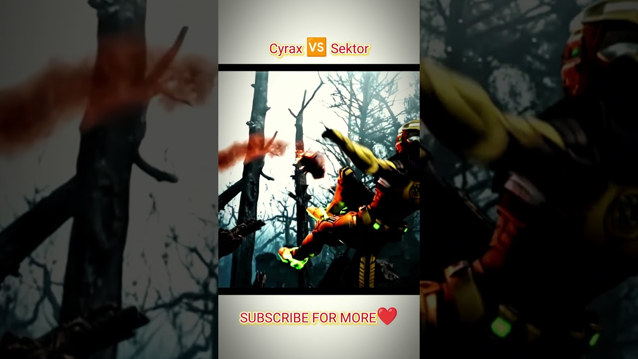 Cyrax 🆚 sektor #mk1 #mk11 #mortalkombat11ultimate #trending #pcgaming #gaming #shorts #shortvideo
