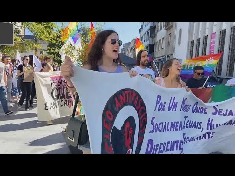 Comunidade LGBT saiu à rua para dizer que “Famalicão Tem Outras Cores”