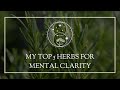 My Top 5 Herbs for Mental Clarity