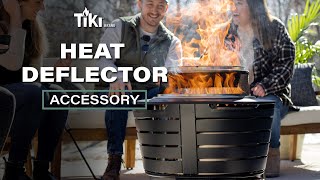 TIKI Brand Fire Pit Heat Deflector