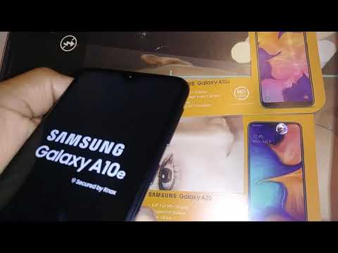 Samsung Galaxy A10e, A20 Reset Network Settings // phone freezes // bad data // turns off itself