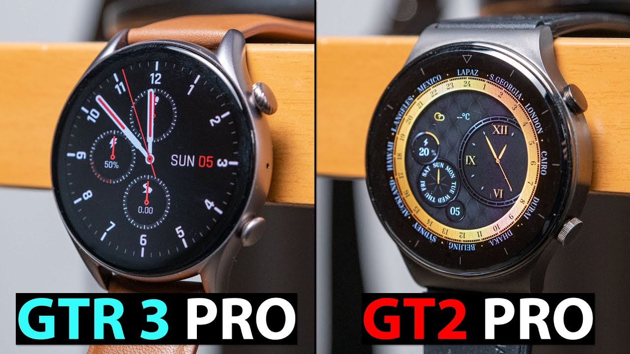 🔥 Huawei Watch GT 3 vs Amazfit GTR 3 Pro COMPARATIVA en ESPAÑOL ⌚ ¡El  MEJOR del año! 