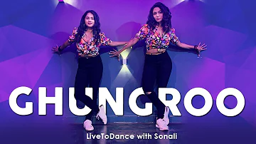 Ghungroo Song | War | Hrithik Roshan | LiveToDance with Sonali Choreography