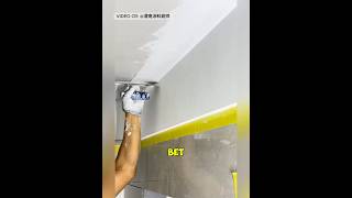 The Secret to the Perfect Plastered Corner! 🏗️ #shorts The Secret to the Perfect Plastered Corner! 🏗️ #shorts