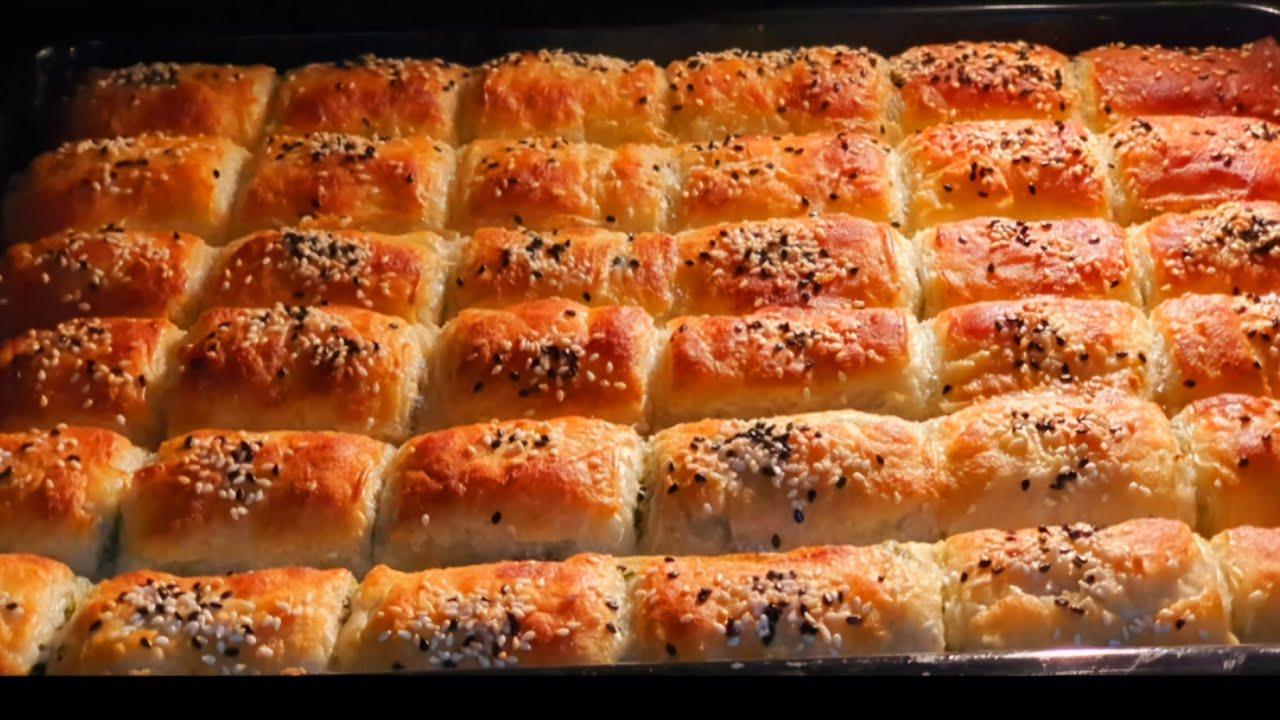 البرك التركي بحشوة السبانخ والجبنة خطير جدا لازم تجربوه- البوريك التركي