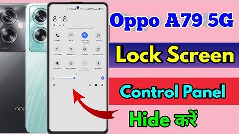 oppo a79 lock screen notification panel hide, oppo a79 notification bar off