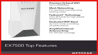 NETGEAR WiFi Mesh Range Extender EX7500 - Coverage up to 2300 sq.ft. and 45 devices screenshot 5