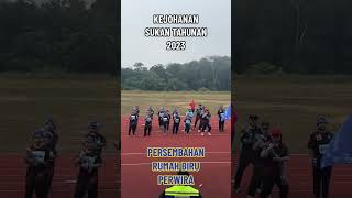 Persembahan Rumah Perwira (Biru).. We will rock you… 👏🏻👏🏻👏🏻 #sukansekolah #persembahan