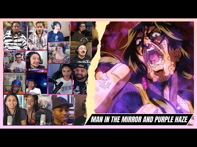 "MIRROR MAN & PURPLE HAZE!!"Jojo Bizarre Adventure Golden Wind Episode 13 REACTION MASHUP