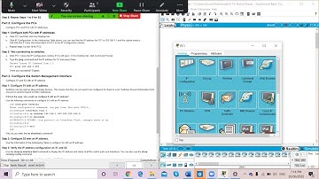 2.7.6 Packet Tracer - Implement Basic Connectivity