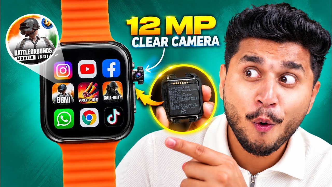 Most Unique Android Smartwatch of 2026⚡️|| With Battery Replace, 12MP, LTE, Wi-Fi, CD55 Pro Max