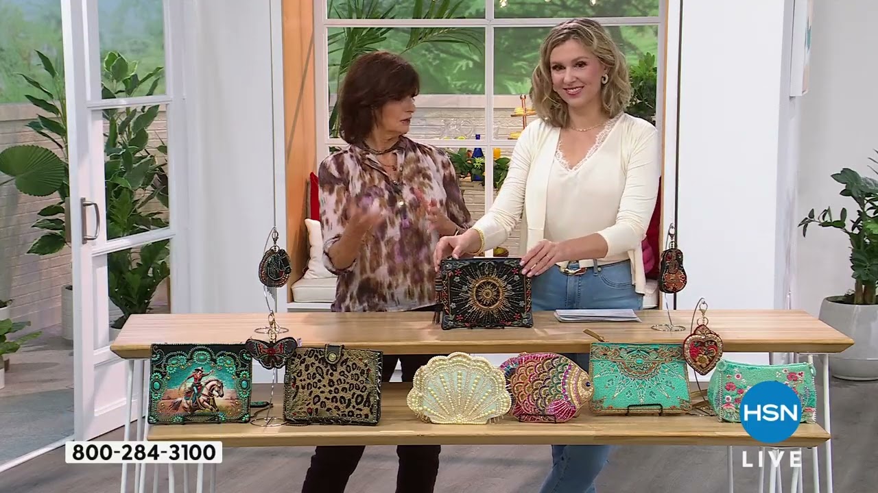 Mary Frances HandBeaded Crossbody Handbag - YouTube