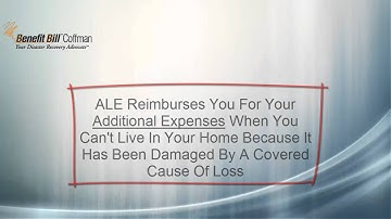 Additional Living Expense