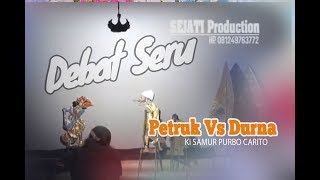 Debat Petruk VS Pendeta Durna - WAYANG KULIT - Seru Habis Pokoknya