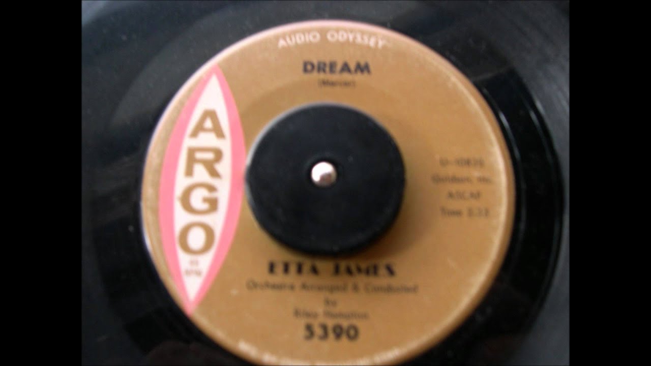 ETTA JAMES DREAM ARGO RECORD LABEL 5390 "PURE SOUL"